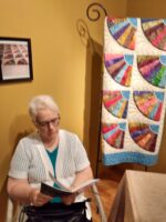 MW reading, quilt 2017